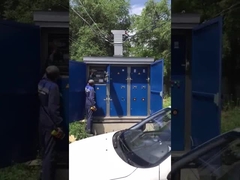 Générateur diesel silencieux fermé de 231 kVA Installation et exploitation en Russie